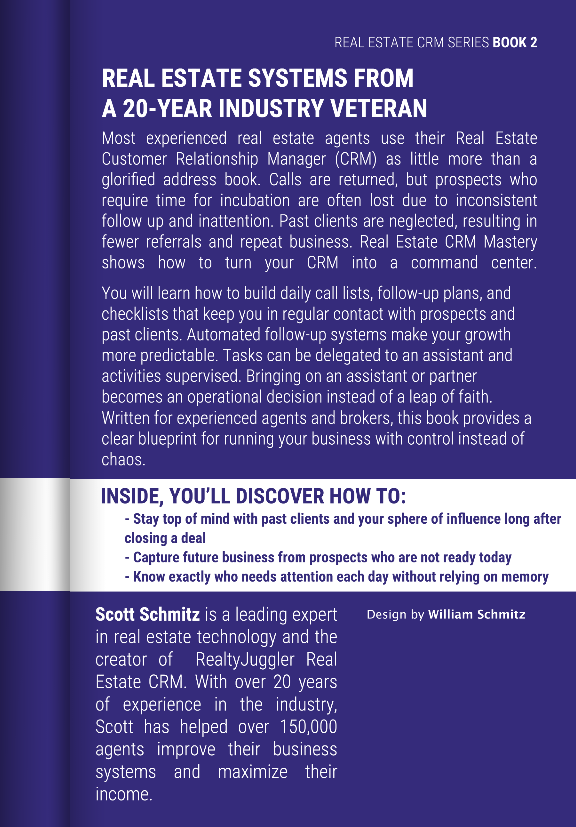 Real Estate CRM Mastery Back Cover